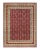 Red Mogul, One-of-a-Kind Hand-Knotted Area Rug in Red , 10' 3" x 13' 10" For Sale - Image 8 of 8