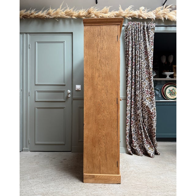 Oak Notary's Cabinet, 1940s For Sale - Image 6 of 12