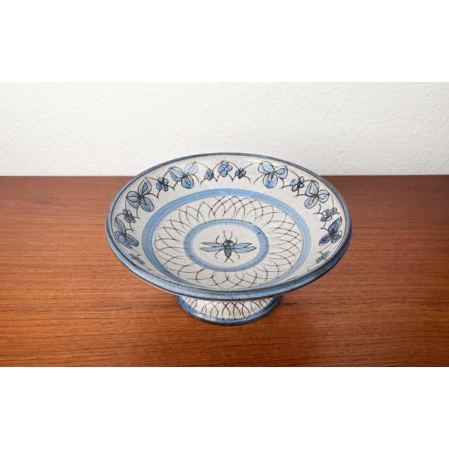Vintage German Studio Pottery Bowl from Fischlandkeramik, 1970s For Sale - Image 4 of 16
