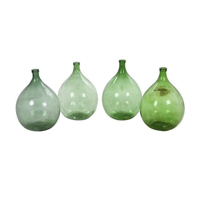 Glass Dame-Jeanne Vase For Sale - Image 7 of 7