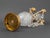 Transparent Louis XV Style Gilt Metal and Cut Crystal Candelabrum For Sale - Image 8 of 8