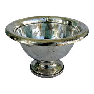 Vintage Fisher Sterling Silver Weighted Pedestal Bowl / Compote No. 159 For Sale