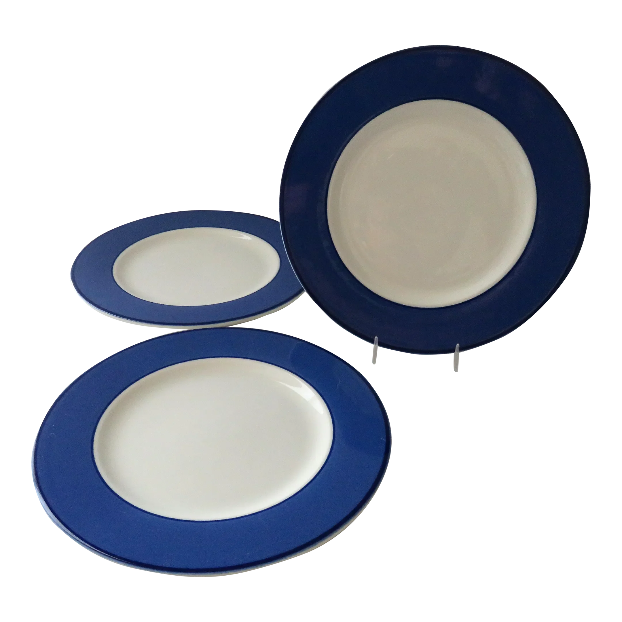 Vintage Pagnossin Salad/Bread Plates Treviso Spa Blueberry Italy
