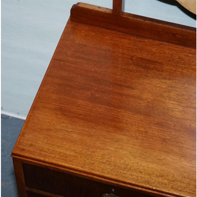 Art Deco Walnut Dressing Table, 1930s For Sale - Image 8 of 18
