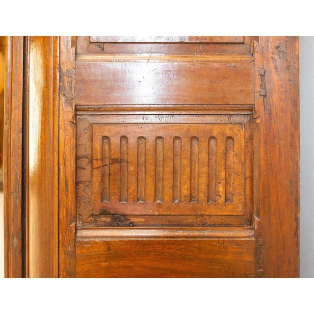 French Louis XV Ash Armoire, 1700s For Sale - Image 9 of 18