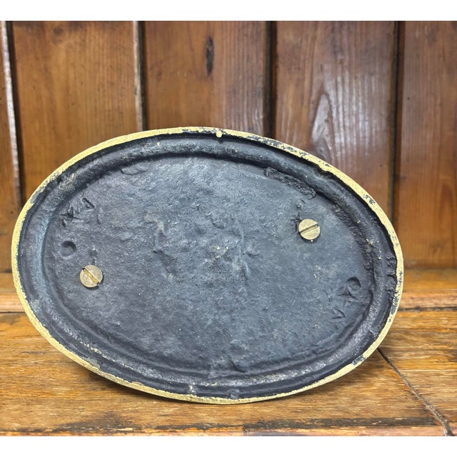 Mid 20th Century Vintage English Brass Horse For Sale - Image 5 of 6