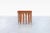 Wood Danish Modern Teak Nesting Table by Carlo Jensen for Poul Hundevad, 1960s For Sale - Image 7 of 12