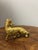 Vintage English Brass Fox For Sale - Image 4 of 5
