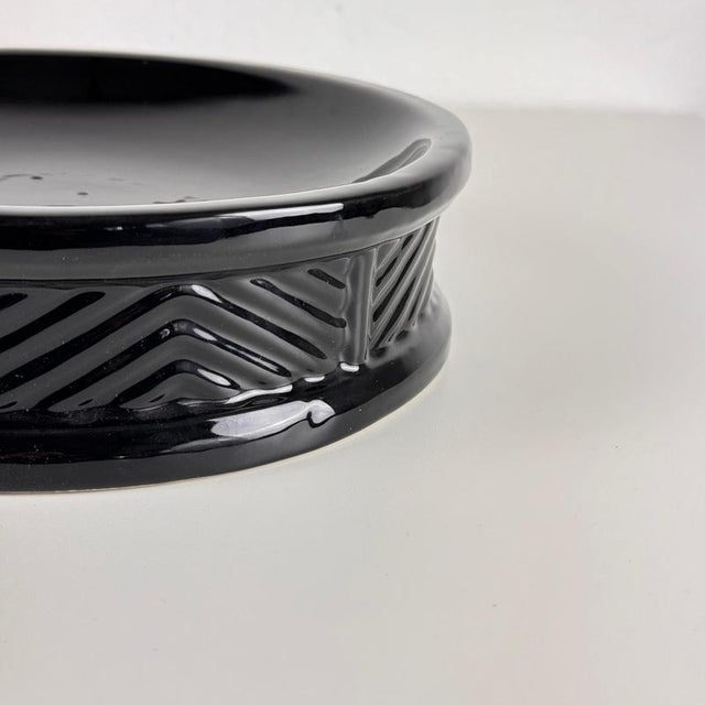 Ceramic Catchall or Centrepiece attributed to Tommaso Barbi, Rome, Italy, 1970s For Sale - Image 9 of 16