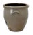 Mid 19th Century Rare Small 1 Gallon Size Antique Evan Jones Pittston Pennsylvania Blue Decorated Stoneware Cream Jar With Handles For Sale - Image 5 of 12
