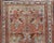 Measures: 2'9 x 4'11. Antique Persian Malayer rug with blue field and stylized floral design. Keivan Woven Arts /...