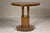 Midcentury Round Top Side Table with Column Supports and Tambour Base For Sale - Image 4 of 12