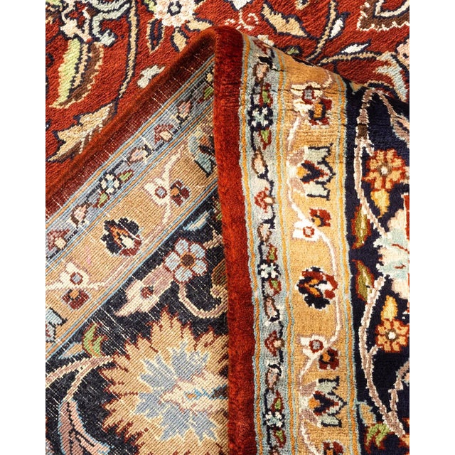 Mogul, One-of-a-Kind Hand-Knotted Area Rug in Brown, 6' 0" x 9' 0" For Sale In New York - Image 6 of 8