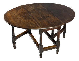 English Gateleg Table in Oak