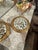 Wood Pair of French Louis XVI Giltwood Ottomans For Sale - Image 7 of 8