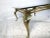 Brass Midcentury Designer Coffee Table in Brass For Sale - Image 8 of 9