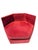 Red Mid Century Modern Vintage Chair and Ottoman in Milo Baughman Style Design For Sale - Image 8 of 10