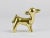 Metal Mid-Century Calf Cow Brass Figurine from Herta Baller, Austria, 1950s For Sale - Image 7 of 10