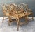 Tan Vintage Chinese Chippendale Rattan Dining Chairs With Cane Seats - Set of 4 For Sale - Image 8 of 12