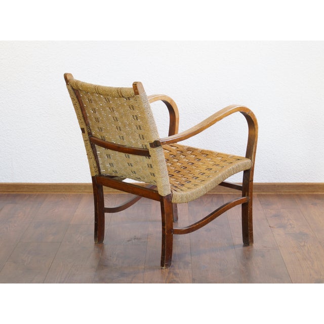 Art Deco Armchair in the style of Erich Dieckmann, 1930s For Sale - Image 3 of 15