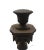 Neo-Gothic Iron Altar Candlesticks, 1900, Set of 2 For Sale - Image 4 of 6