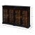 Morgan Glass Doors Low Sideboard by Sarreid LTD For Sale - Image 13 of 13