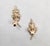 Vintage 1960s Signed Napier Faux-Topaz & Faux-Citrine Leaf Clip Earrings - 2 Pieces For Sale In Philadelphia - Image 6 of 9