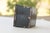 30s Vintage Industrial Metal Steel Tool Box With Rusty Patina and Chipping Black Paint For Sale - Image 13 of 17