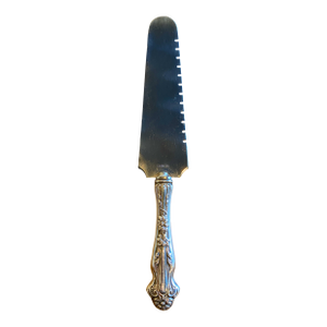 Vintage Sterling Silver Handle Cake/Pie Dessert Knife Server
