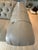 Animal Skin Cream-Colored, Leather Chesterfield Sofa For Sale - Image 7 of 8