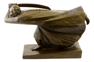 The Avenger Figurative Sculpture, 20th Century, Bronze