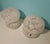 Pair of designer Murano glass mushroom lamps, in milky white, from the 1960s, made by master glassmaker Aldo Nason for...