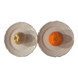 Set of 2 Porcelein Dishes - By Este for Tiffany and Co 1970s to Early 1980s For Sale