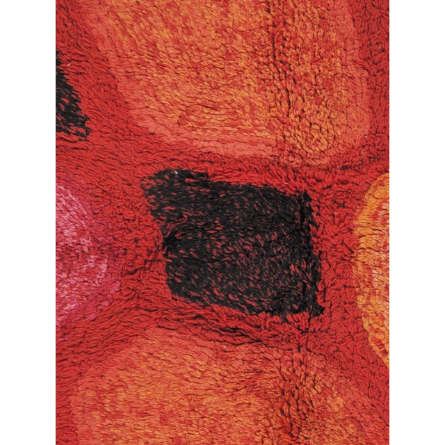 Vintage Scandinavian Area Rug 3ft 7in X 5ft 11in For Sale - Image 4 of 8