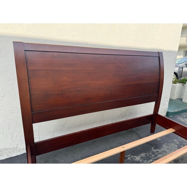 Eastern King Pottery Barn Valencia Bed Frame Chairish