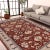 "Enhance the ambiance of your home with this magnificent Persian-influenced Turkish hand-knotted rug made by skilled...