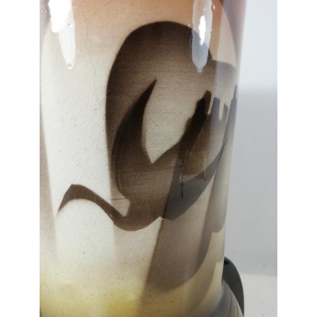 Vintage Ceramic Vase from Civita Castellana, Italy, 1930s For Sale - Image 10 of 17