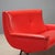 Vintage Sofa in Red Skai, 1960s For Sale - Image 4 of 13