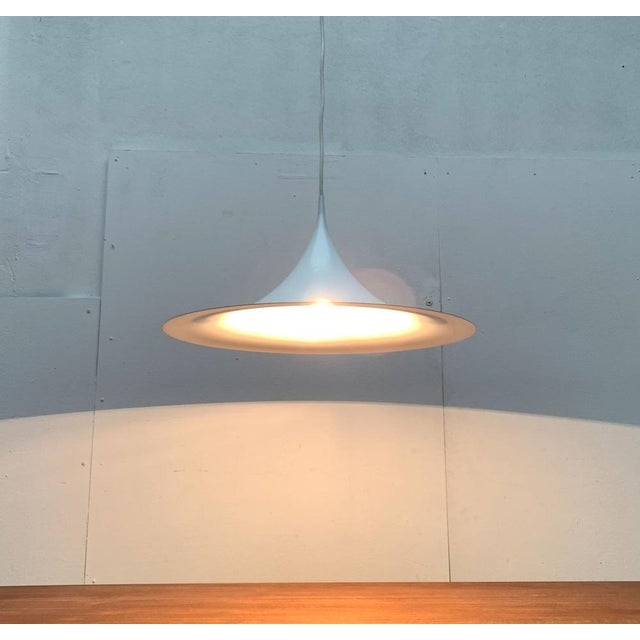 Vintage Semi Pendant Lamp by Bondrup & Thorup for Fog & Mørup, 1970s For Sale - Image 12 of 18