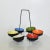 1950s Herbert Krenchel Colorful Krenit Serving Bowls Set of Six Denmark For Sale - Image 9 of 9