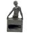 Bronze Art Deco Nuart Nude Flapper Spelter Bookend Circa 1925 For Sale - Image 8 of 10
