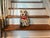 American Vintage Wool Dalmatian Needlework Needlepoint Dog Pillow or Doorstop For Sale - Image 3 of 16