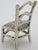 Vintage Italian Handmade Genuine Silver Chair Dollhouse Miniature From Tuscany, 1970s Solid 800 Silver Miniature Furniture and Decor For Sale - Image 4 of 10