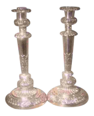Mathew Boulton Sterling Candlesticks