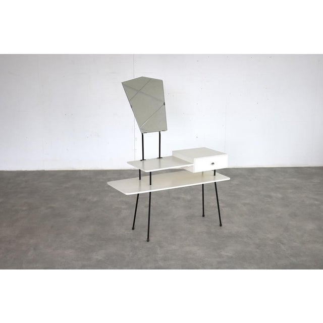 Metal Vintage Dressing Table, 1960s For Sale - Image 7 of 9