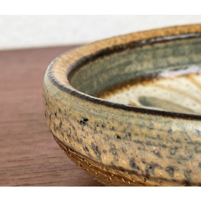 Mid-Century Modern Mid-Century Modern Danish Studio Pottery Bowl from Søholm, 1960s For Sale - Image 3 of 12