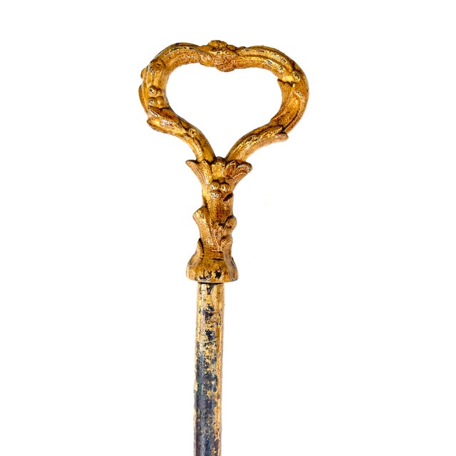 Art Deco Coat Rack and Umbrella Stand in Cast Iron, 1930s For Sale - Image 7 of 13