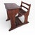 Wood Antique Victorian School Desk with Bench and Storage For Sale - Image 7 of 7