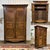 19th century Breton wardrobe in oak and chestnut - H=2.20m, W=1.45m, D=58cm - Dismountable.