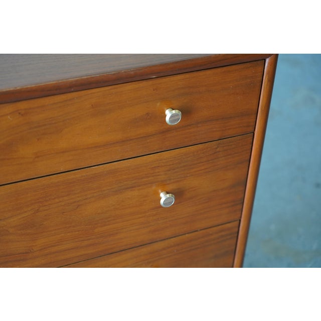 1960s Kipp Stewart for Drexel Declaration Mid Century Walnut Chest of Drawers For Sale - Image 10 of 11